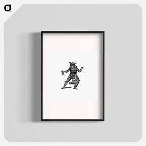 アートポスター-Gladiator from Les Chroniqueurs de l'Histoire de France Depuis les Origines Jusqu'au XVIe Siècle
 - 大英図書館 Poster.