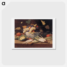 アートポストカード-Still Life - ディエゴ ベラスケス Postcard.
