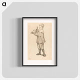 Child Holding a Tray - エドゥアール マネ Poster.