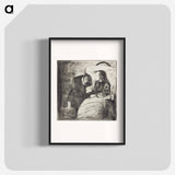 アートポスター-The Sick Child - エドヴァルド ムンク Poster.