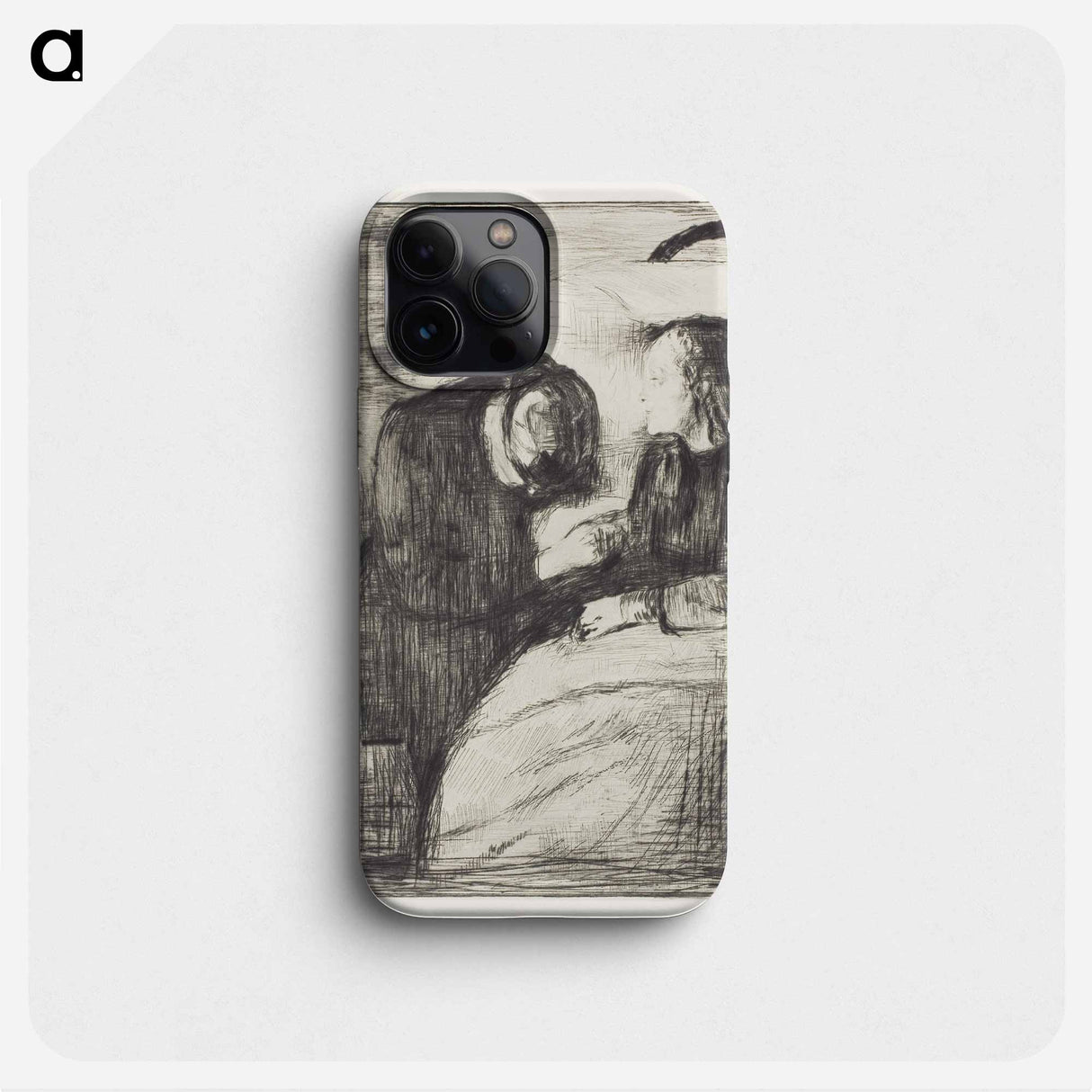 The Sick Child - Edvard Munch Phone Case.