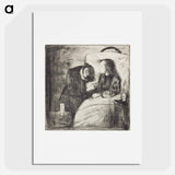 アートポスター-The Sick Child - エドヴァルド ムンク Poster.