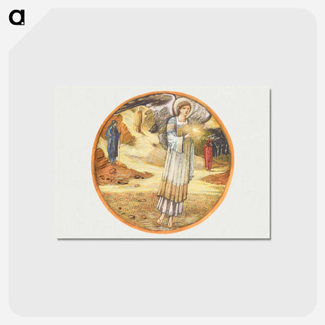 アートポストカード-Star of Bethlehem - エドワード バーン ジョーンズ Postcard.