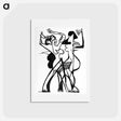 アートポストカード-Dance - エルンスト ルートヴィヒ キルヒナー Postcard.