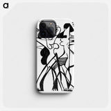 Dance - Ernst Ludwig Kirchner Phone Case.