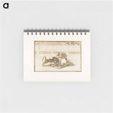 A Picador is Unhorsed and Falls under the Bull - フランシスコ デ ゴヤ Memo.