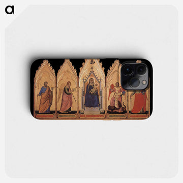 Polyptych - ジョット ディ ボンドーネ Phone Case.