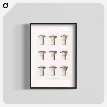 Egyptian Capitals
 - エジプト美術史 Poster.