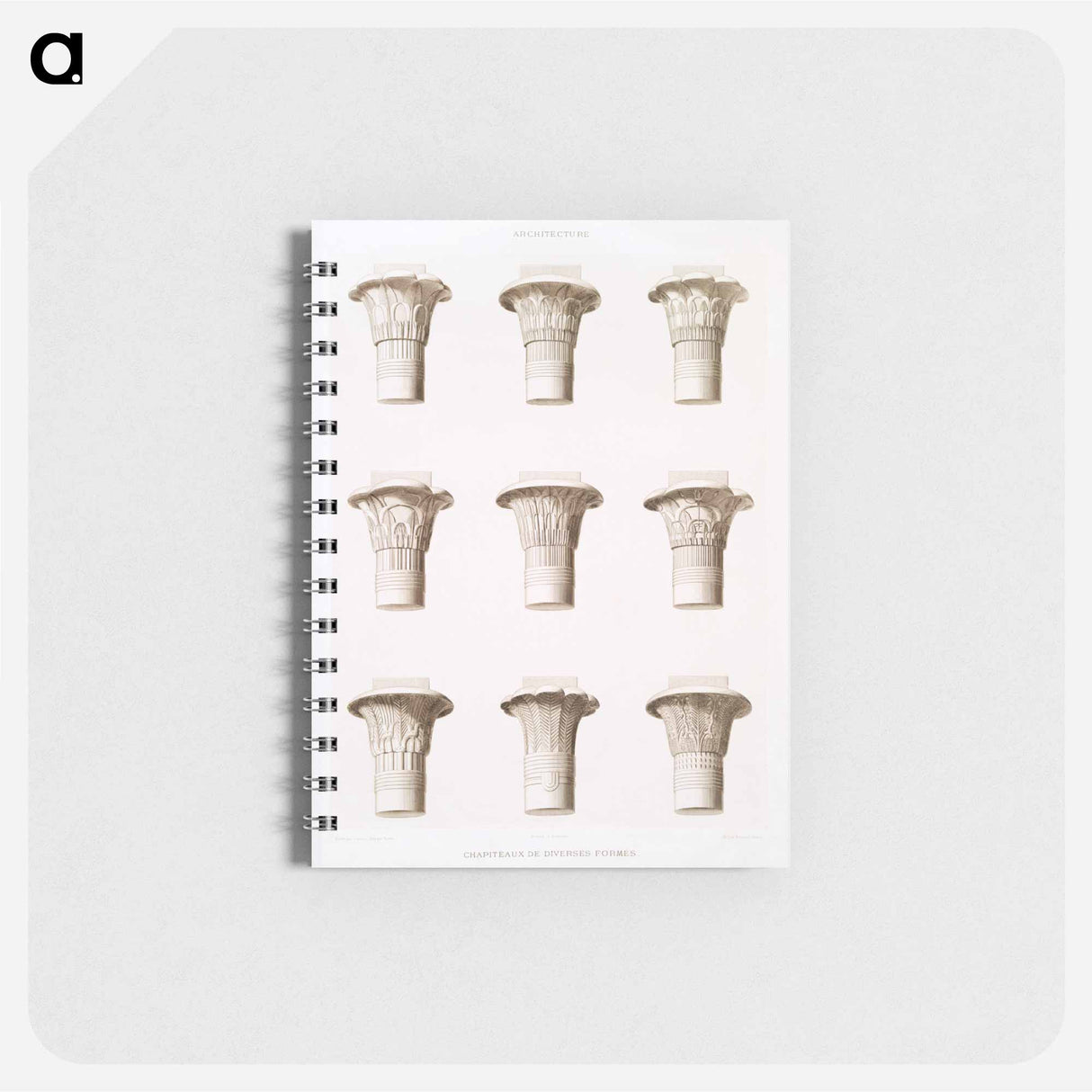 アートメモ帳-Egyptian Capitals
 - エジプト美術史 Memo.