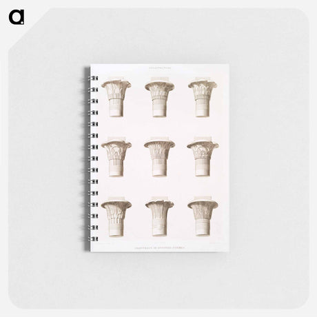 アートメモ帳-Egyptian Capitals
 - エジプト美術史 Memo.