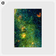 アートポストカード-Trifid Nebula
 - ハッブル画像 Postcard.