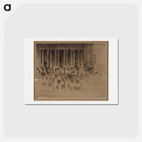 アートポストカード-London Stock Exchange
 - ジョセフ ペネル Postcard.