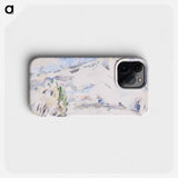 Mont Sainte-Victoire - Paul Cezanne Phone Case.