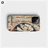 She Thinks of the Ghost or The Ghost Thinks of Her - Paul Gauguin Phone Case.