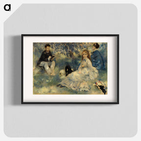 アートポスター-Henriot Family - ピエール オーギュスト ルノワール Poster.