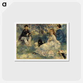 アートポストカード-Henriot Family - ピエール オーギュスト ルノワール Postcard.