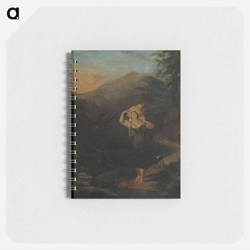 A woman and a child in the notch - トーマス コール Memo.