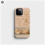 Songs of Innocence, Plate 26, "Spring" - ウィリアム ブレイク Phone Case.