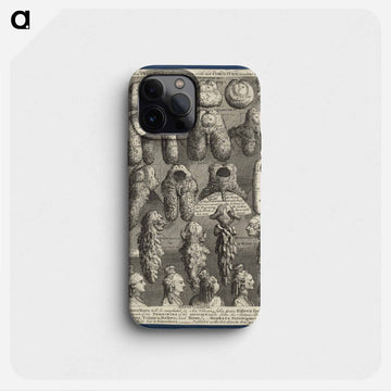 The Five Orders of Perriwigs - ウィリアム ホガース Phone Case.