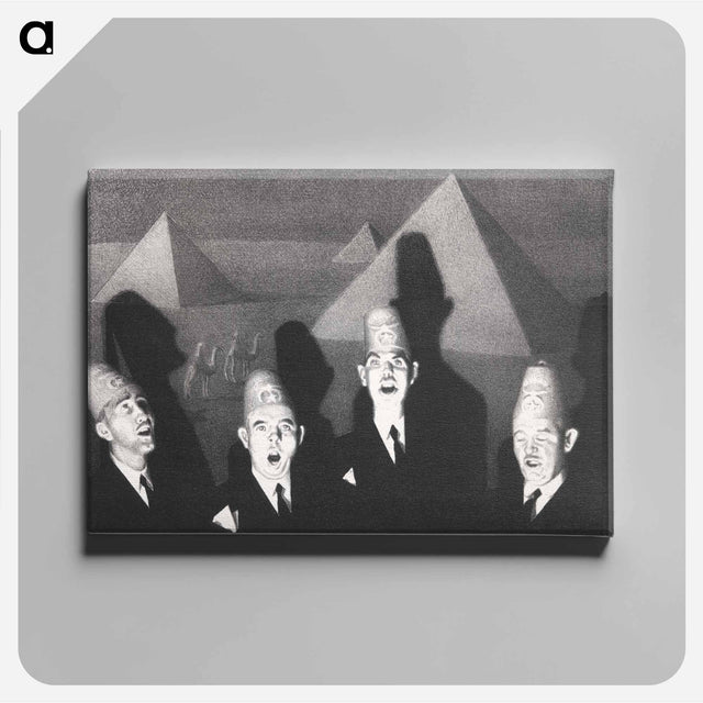 アートパネル-Shriner’s Quartet
 - イェール大学アートギャラリー Canvas.