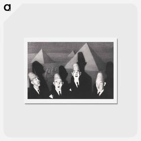 アートポストカード-Shriner’s Quartet
 - イェール大学アートギャラリー Postcard.