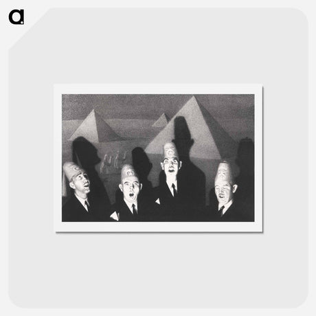 アートポストカード-Shriner’s Quartet
 - イェール大学アートギャラリー Postcard.