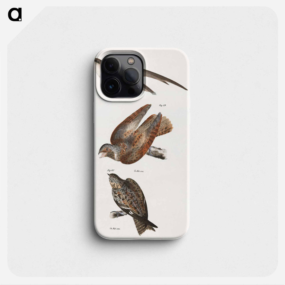 The Chimney Swallow - ニューヨークの動物学 Phone Case.