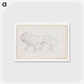 アートポストカード-(unknown)part of a sketchbook - アルバート エーデルフェルト Postcard.