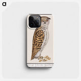 Eurasian scops owl - アンセルムス ボエティウス デ ブート Phone Case.