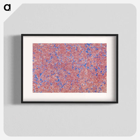 アートポスター-Abstract Pink Pattern
 - 大英図書館 Poster.