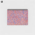 アートメモ帳-Abstract Pink Pattern
 - 大英図書館 Memo.