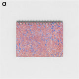 アートメモ帳-Abstract Pink Pattern
 - 大英図書館 Memo.