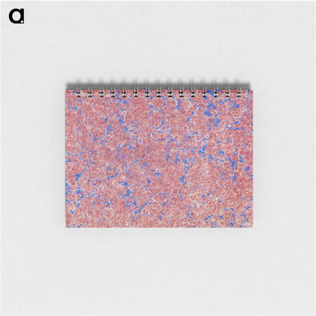 アートメモ帳-Abstract Pink Pattern
 - 大英図書館 Memo.