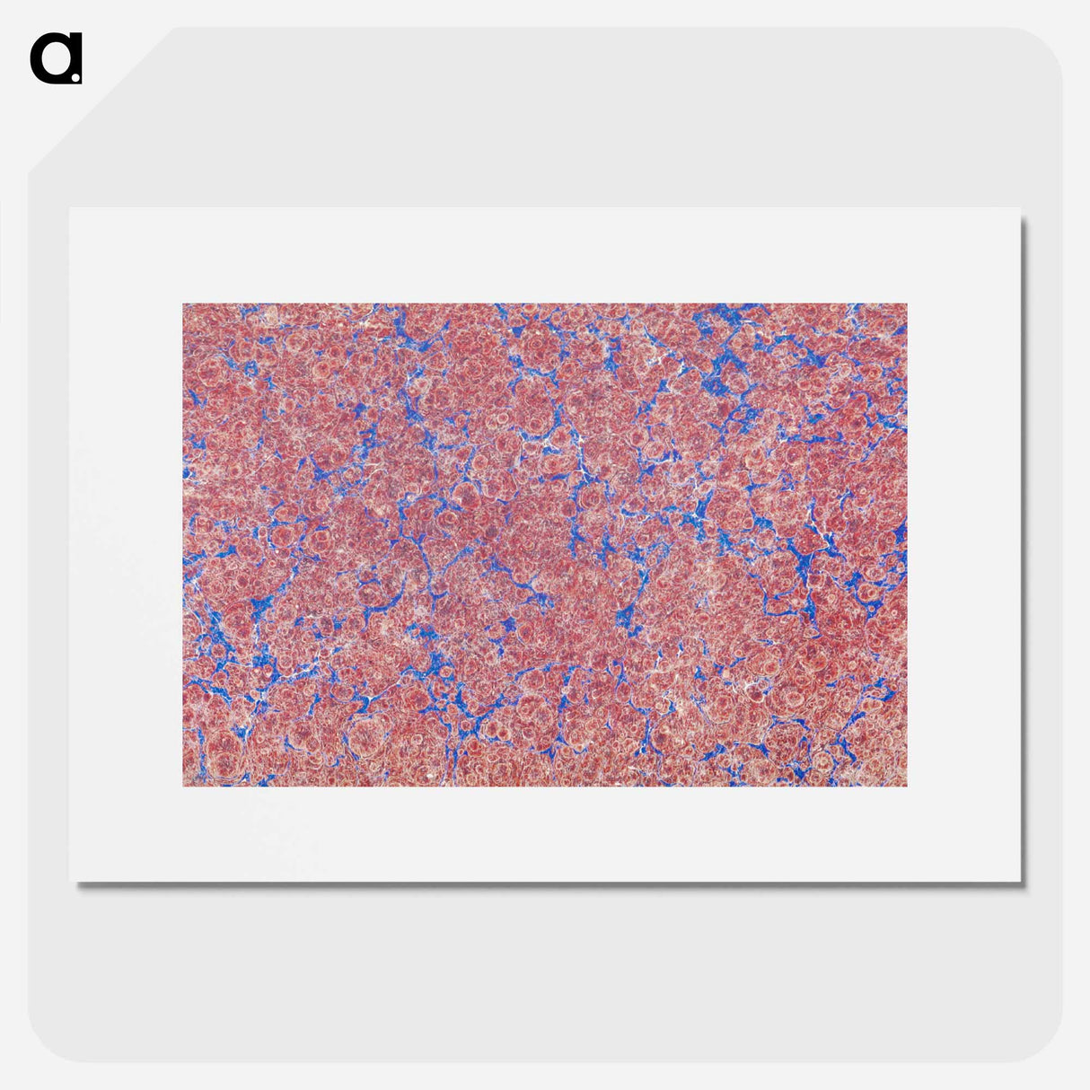 アートポスター-Abstract Pink Pattern
 - 大英図書館 Poster.