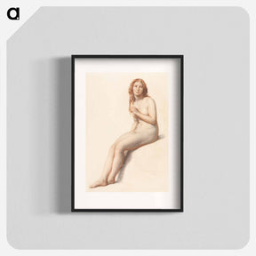アートポスター-Female Nude, Seated
 - クリーブランド美術館 Poster.
