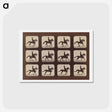 アートポストカード-Attitudes of Animals in Motion
 - エドワード マイブリッジ Postcard.