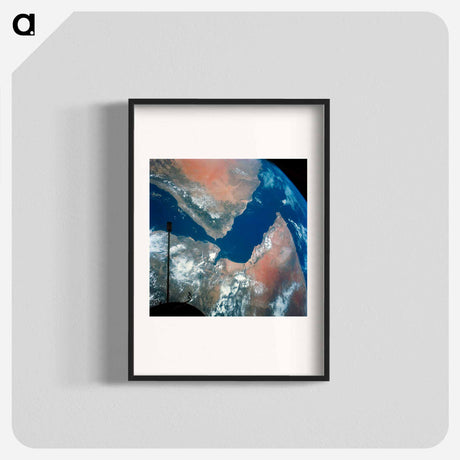 アートポスター-Gemini-11 View of the Arabian Peninsula and Northeast Africa
 - 上空からの地球 Poster.