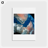 アートポストカード-Gemini-11 View of the Arabian Peninsula and Northeast Africa
 - 上空からの地球 Postcard.
