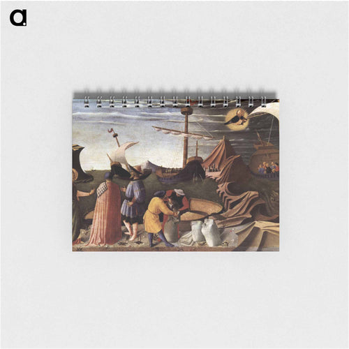 The Story of St. Nicholas: St. Nicholas saves the ship - フラ アンジェリコ Memo.