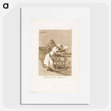 Be quick, They are Waking Up - Francisco de Goya Poster.