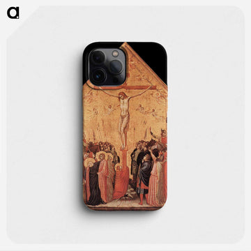 The Crucifixion - ジョット ディ ボンドーネ Phone Case.
