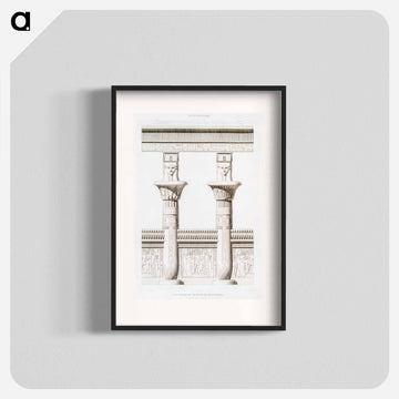 Columns of the Temple of Nectanebo
 - エジプト美術史 Poster.