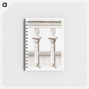 アートメモ帳-Columns of the Temple of Nectanebo
 - エジプト美術史 Memo.