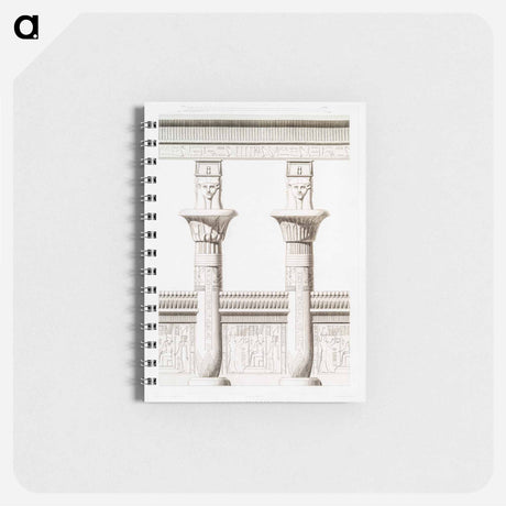 アートメモ帳-Columns of the Temple of Nectanebo
 - エジプト美術史 Memo.