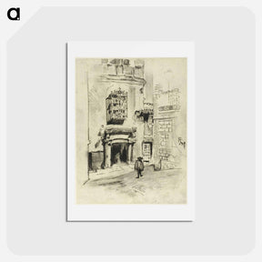 アートポストカード-A Doorway, Toledo
 - ジョセフ ペネル Postcard.