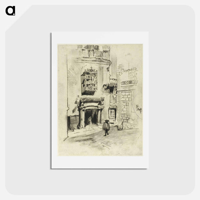 アートポストカード-A Doorway, Toledo
 - ジョセフ ペネル Postcard.