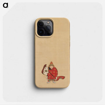 Bugaku Dancer - 神坂 雪佳 Phone Case.