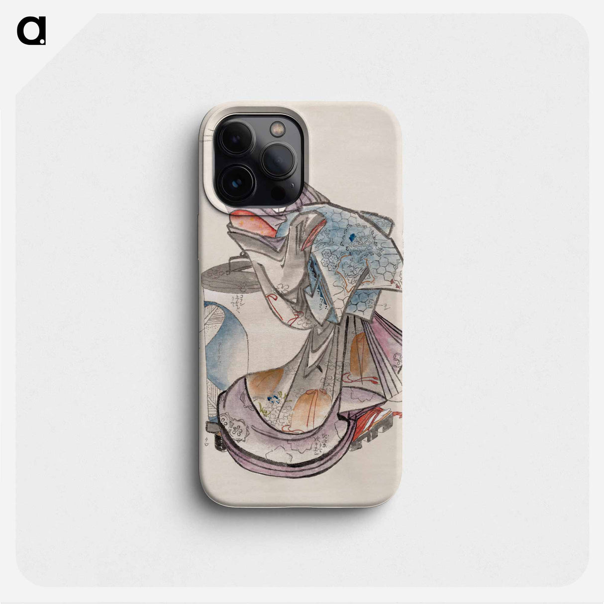 Hokusai's Japanese woman from Album of Sketches - Katsushika Hokusai Phone Case.