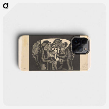 Groep figuren in een boog
 - サミュエル ジェスルン Phone Case.