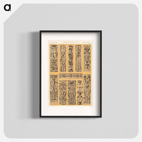 アートポスター-Grammar of Ornament Illustration
 - 装飾の文法 Poster.